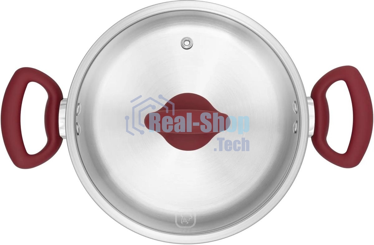 Кастрюля Rondell Heidi RDS-1113, 2.8л, 20 см, с крышкой, сталь