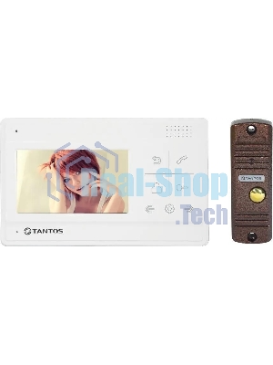 Комплект домофона Tantos Lilu kit белый