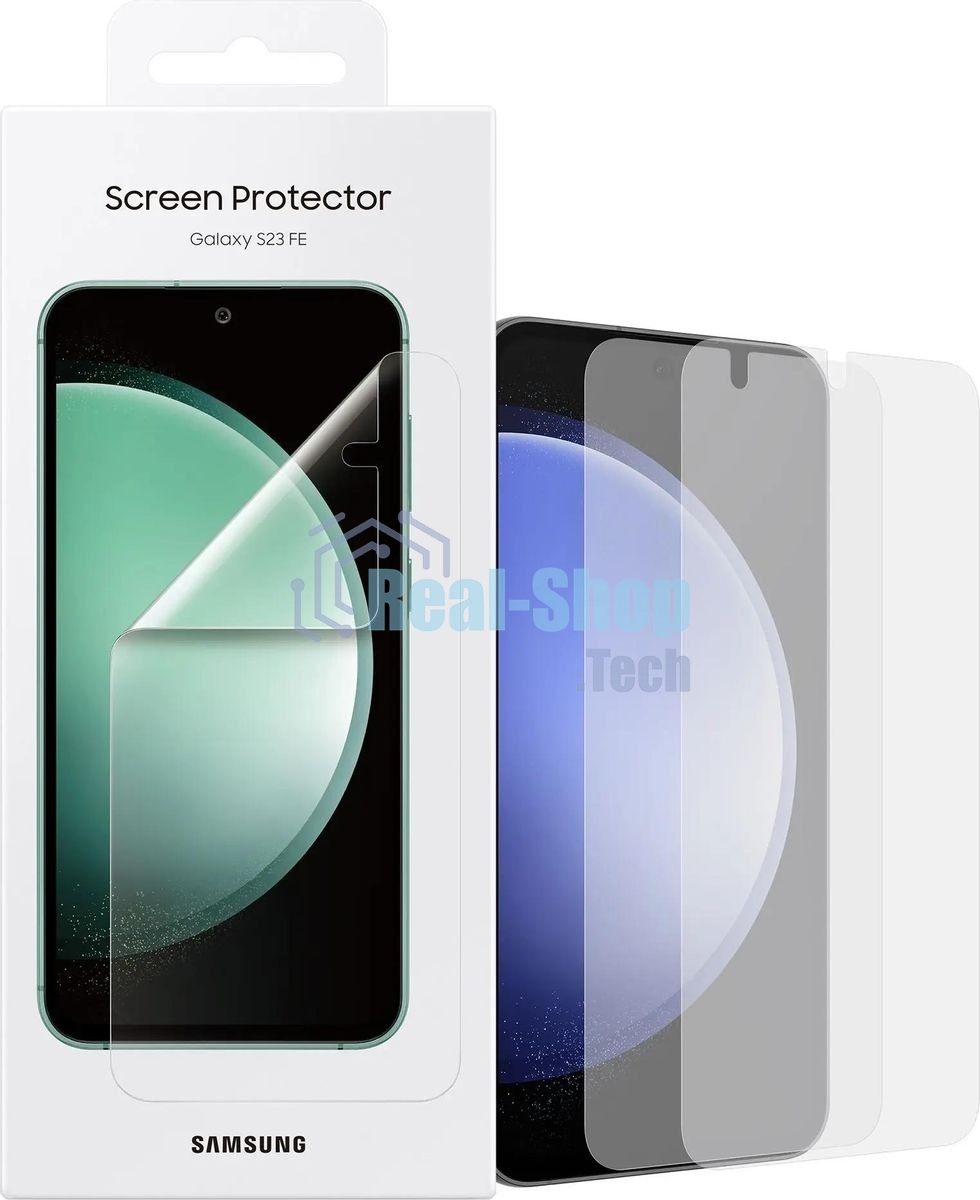 Защитная пленка для экрана Samsung прозрачный для Samsung Galaxy S23 FE прозрачный 2шт. (EF-US711CTEGRU)
