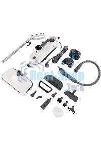 Швабра паровая Hyundai HYV-SM710 1500Вт белый/серый