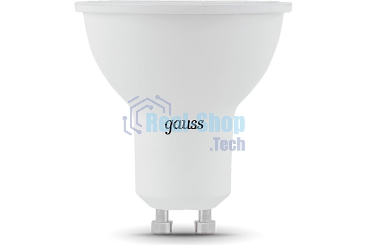 Лампа светодиодная Gauss Led MR16 GU10-dim 5Вт 3000К диммируемая