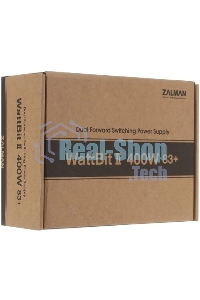 Блок питания Zalman ZM400-XEII, 400Вт, 120мм, черный