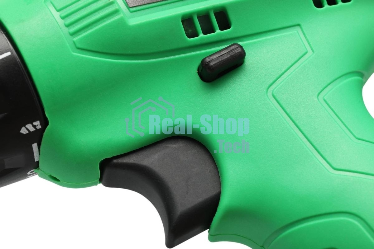 Дрель-шуруповерт аккумуляторная Zitrek Green 12-Li 063-4072, Аккумуляторная, 12В, 2 АКБ, Кейс