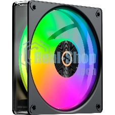 Вентилятор для корпуса Ocypus Gaммa F12 Elite BK ARGB REVERSE BLADE 3 IN 1, 120x120x25мм, 4-PIN PWM, 600-1800 RPM, 26 DBA MAX, HYDRO BEARING