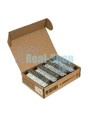 Гвозди Denzel для пнев. нейлера (оцинк.), длина - 75 мм, диам. - 3,05 мм, 2000 шт.