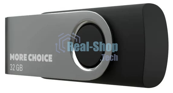 Флешка USB More Choice MF32-4 32Gb, USB 2.0, R/W 30/10, черный