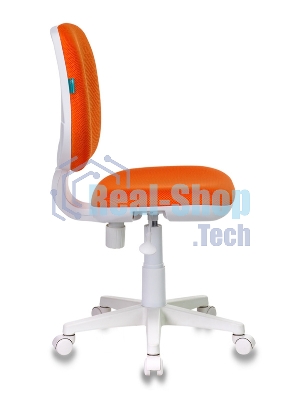 Кресло детское Бюрократ CH-W213/TW-96-1 оранжевый TW-96-1 (пластик белый)