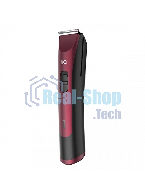 Триммер BQ TR1005 Burgundy. Мощность 3 Вт/Время зарядки до 10 часов/Время беспроводной работы 60 минут/Электропитание 110-240 В, 50-60 Гц/Самозатачивающиеся лезвия/Индикатор заряда батареи/Гребень 5, 3, 7, 9, 11 мм