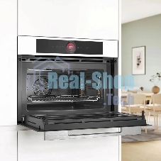 Встраиваемый духовой шкаф электрический Bosch CMG7241W1 белый