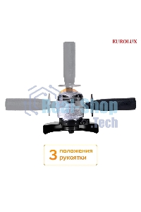 Углошлифовальная машина Eurolux УШМ-125/1500E-EU