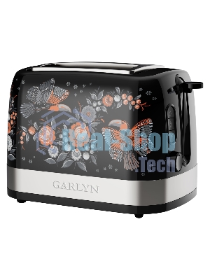 Тостер GARLYN Flower Grace TR-500 - черный