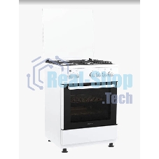 Плита комбинированная NORDEN FF6406GAZW белый