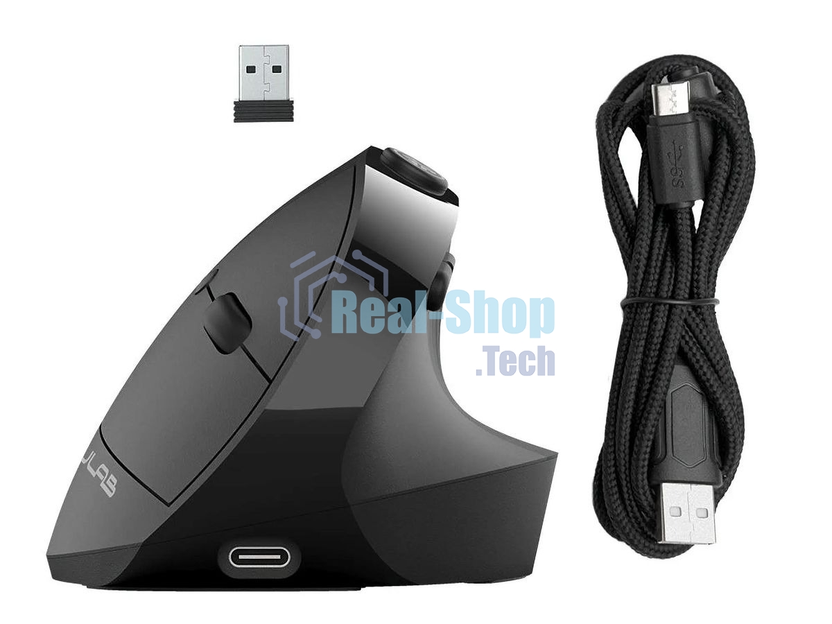 Мышь беспроводная Jlab JBuds Ergonomic с функцией подзарядки, Link USB- A