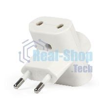 Разветвитель Smartbuy, 3 гнезда под плоскую вилку белый 6А 250B (SBE-06-A04-3)