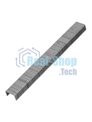 Скобы Denzel 21GA для пнев. степл., 8мм, шир. - 0,95мм, тол. - 0,6мм, шир. скобы - 12,8 мм, 5000 шт