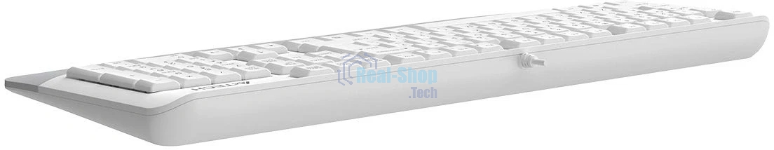Клавиатура A4Tech Fstyler FK20 проводная, USB Type-A, белый