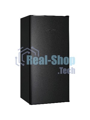 Холодильник Nordfrost NR 404 B черный однокамерный 139/11 л морозилка сверху, ручная разморозка