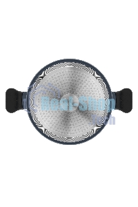 Кастрюля Maunfeld FRIDA MCS47FA02DG из кованого алюминия со стеклянной крышкой, 24 см, 4,7 л.