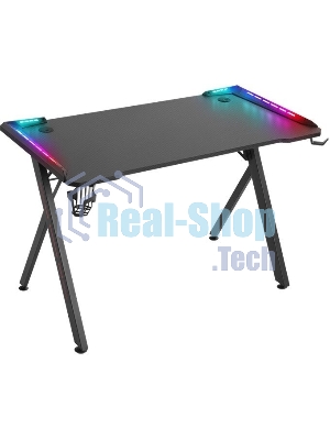 Стол игровой Defender EXTREME RGb черный
