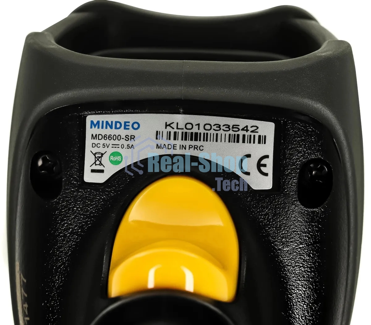 Сканер штрих-кода ручной Mindeo MD6600-SR 2D имидж, проводной, USB, черный
