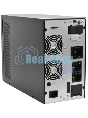 Источник бесперебойного питания Powerman Online 3000 Plus / 3000 ВА / 2700 Вт / 3 x CEE 7 (евророзетка) / без БП