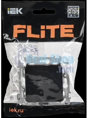 Розетка HDMI РШДМА-ФлЧ черный FLITE
