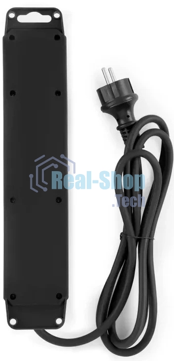 Сетевой фильтр Buro 400MDP-10-B 10м (4 розетки) черный (коробка)