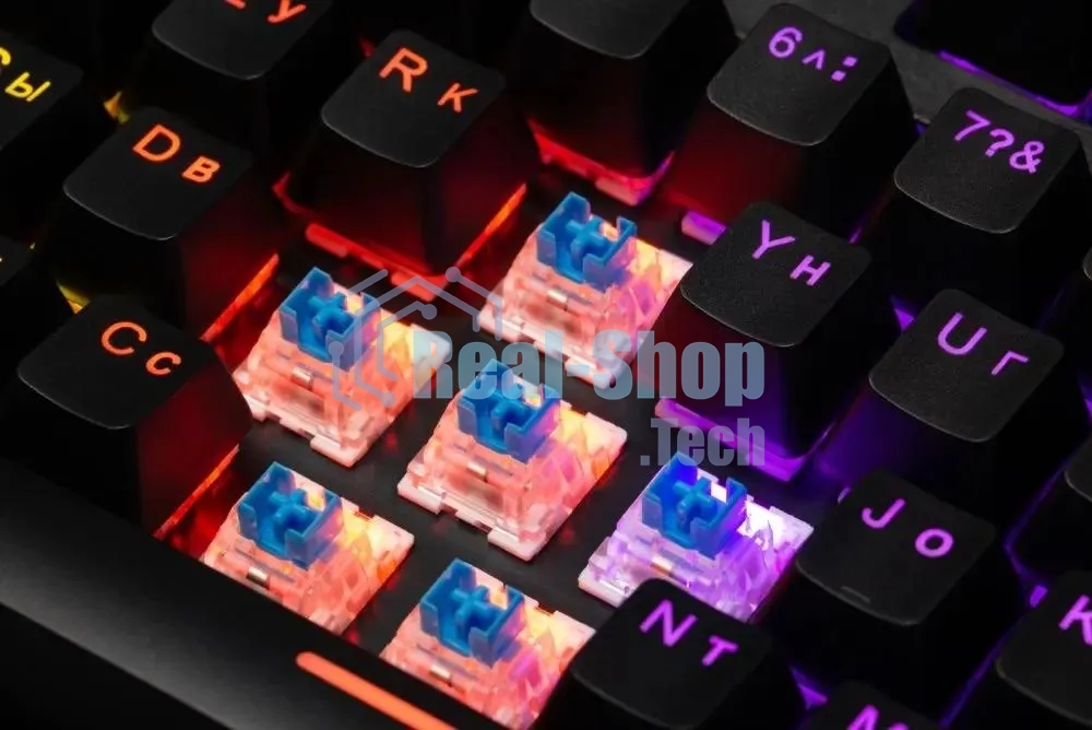 Клавиатура проводная Defender Blitz GK-240L RU, USB, черный