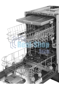 Встраиваемая посудомоечная машина Indesit DIS 2C50, белый, 44.8 см, 9 компл., 48 дБ, класс A