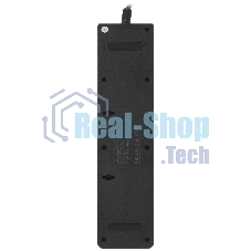 Сетевой фильтр QUMO Power Bar PRO 6SP4U (P-0006), черный