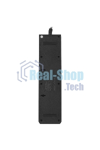 Сетевой фильтр QUMO Power Bar PRO 6SP4U (P-0006), черный