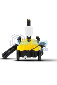 Мойка высокого давления 130/70 бар, KOLNER K140F, на 4 колесах, 1600Вт, 480л/ч, метал.помпа, шланг ВД 5м, кабель 5м, самовсас, Auto stop (пеногенератор)