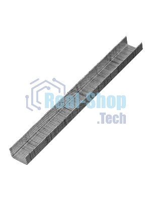 Скобы Denzel 21GA для пнев. степл., 8мм, шир. - 0,95мм, тол. - 0,6мм, шир. скобы - 12,8 мм, 5000 шт