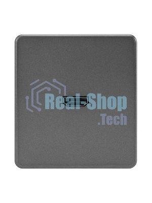 Розетка Kranz ROUND HDMI с/у титан
