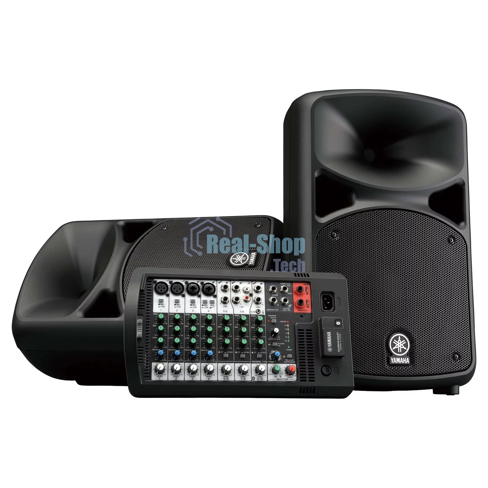 Система звукоусиления Yamaha STAGEPAS600BT портативная, 680 Вт, 2 х 10