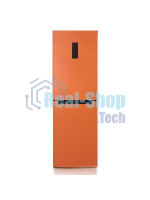 Холодильник Бирюса Б-T940NF оранжевый двухкамерный 210/130 л морозилка снизу, No Frost