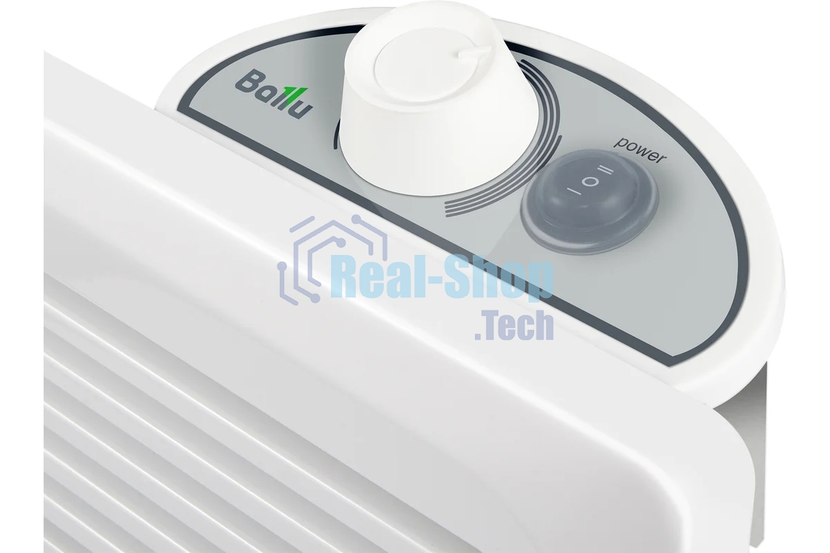 Конвектор Ballu Enzo BEC/EZMR-2000 белый, 2000 Вт, 25 м2, термостат