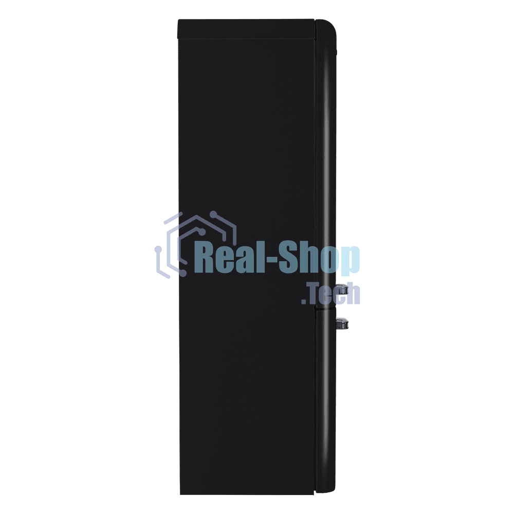 Холодильник Maunfeld MFF186NFRB черныйдвухкамерный 181/71л морозилка снизу