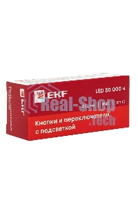 Кнопка BA42 с подсветкой 24В красн. NC PROxima EKF xb2-bw42-24