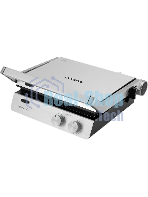 Гриль электрический Polaris PGP2803 2000Вт Серебряный