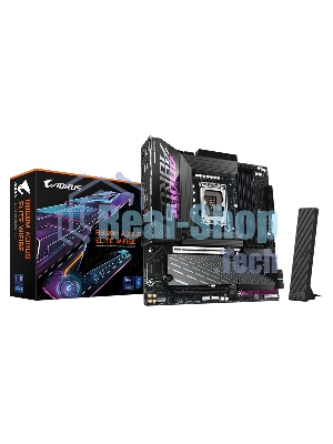 Материнская плата Gigabyte B860M AORUS ELITE WIFI6E, LGA 1851, Intel B860, 4xDDR5, 4xSATA, 3xM.2, 1xPCIe 5.0 x16, 1xPCIe 4.0 x4, 1xHDMI, 1xDP, 1xUSB4 Type-C, 1x 2.5Gb LAN, 4xUSB-A 3.2 Gen 1, 2xUSB-A 3.2 Gen 2, 4xUSB-A 2.0, 7.1, mATX
