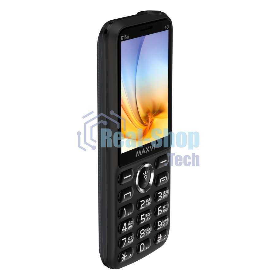 Мобильный телефон MAXVI K15n 4G черный