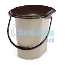 Ведро-туалет Альтернатива М1526 17л бежевый