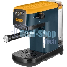 Кофеварка рожковая Ariete 00M139916AR0 маренго/желтый, молотый/капсулы, 1,1 л, 1300 Вт, 15 бар