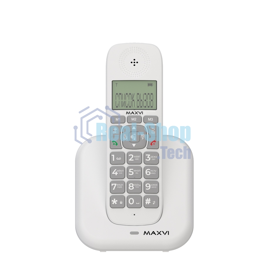 Радиотелефон MAXVI AM-02 белый