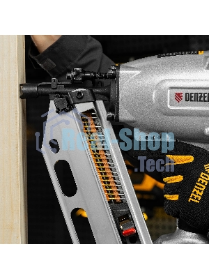 Гвозди Denzel для пнев. нейлера (оцинк.), длина - 75 мм, диам. - 3,05 мм, 2000 шт.