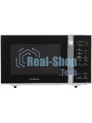 Микроволновая печь Panasonic NN-ST34HMZPE серебристый/черный, 25 л, 800 Вт, переключатели - сенсор