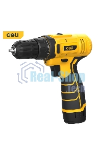 Дрель-шуруповерт аккумуляторная Deli DL-DZ12-4A2, 12В, 1 АКБ