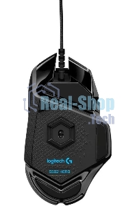 Мышь проводная Logitech G502 HERO черный, 25600 dpi, USB, кнопки - 11