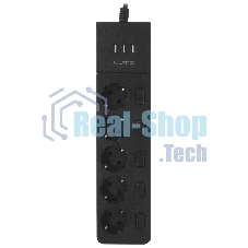 Сетевой фильтр QUMO Power Bar PRO 6SP4U (P-0006), черный